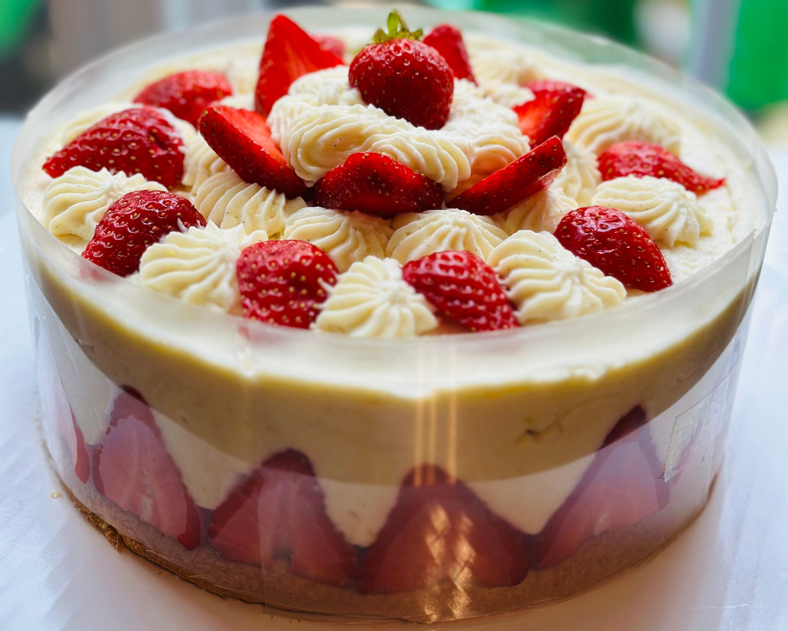 Strawberry Decadence Cake